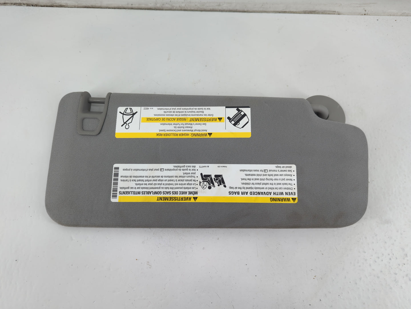 2017-2021 Chevrolet Trax Sun Visor Shade Replacement Driver Left Mirror Fits Fits 2017 2018 2019 2020 2021 OEM Used Auto Par