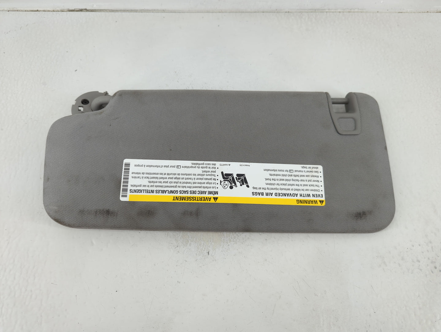 2017-2021 Chevrolet Trax Sun Visor Shade Replacement Passenger Right Mirror Fits Fits 2017 2018 2019 2020 2021 OEM Used Auto