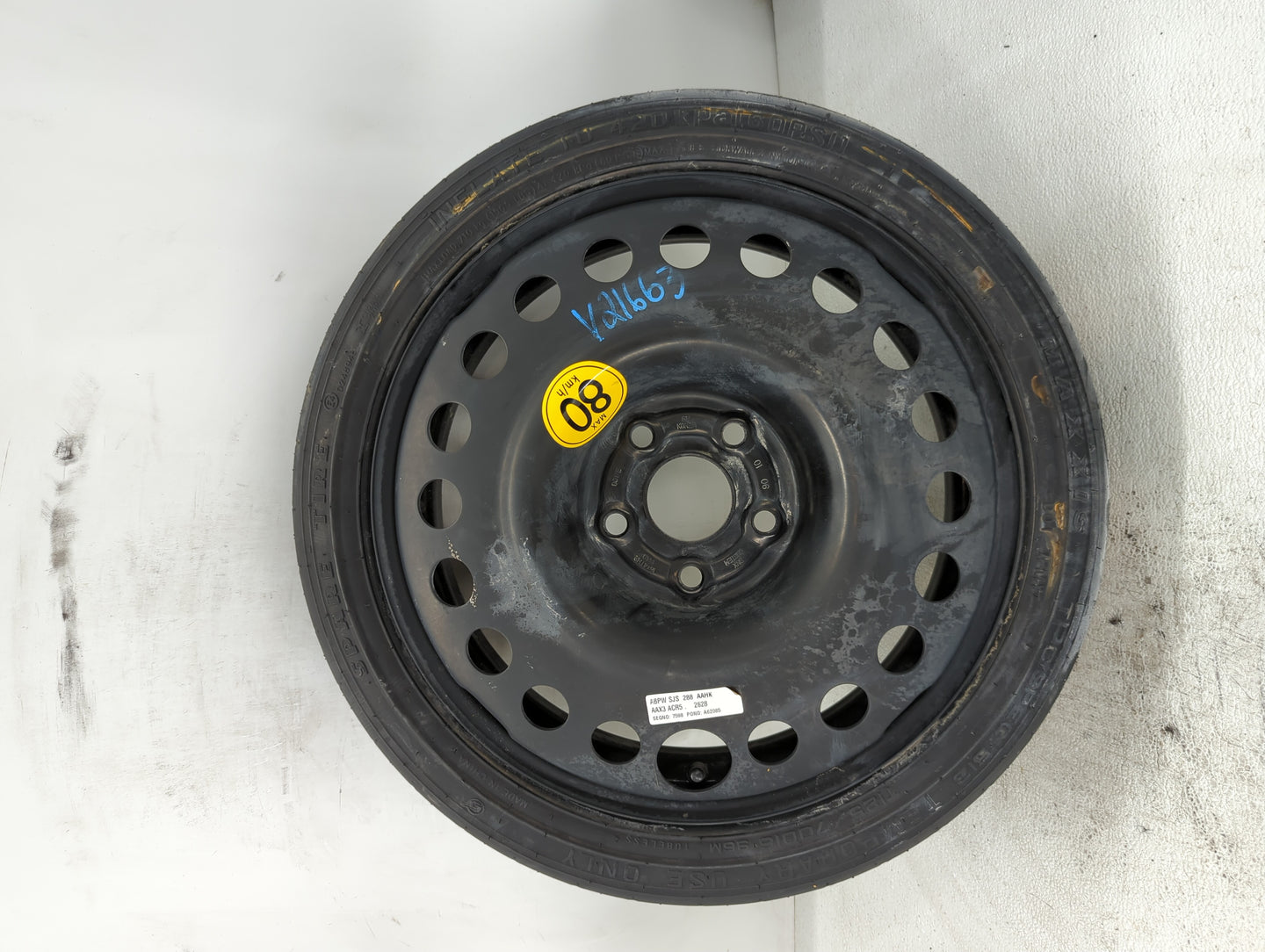 2013-2022 Chevrolet Trax Spare Donut Tire Wheel Rim Oem - Oemusedautoparts1.com