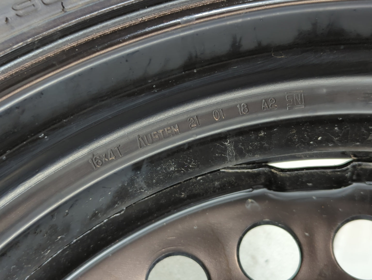 2013-2022 Chevrolet Trax Spare Donut Tire Wheel Rim Oem - Oemusedautoparts1.com
