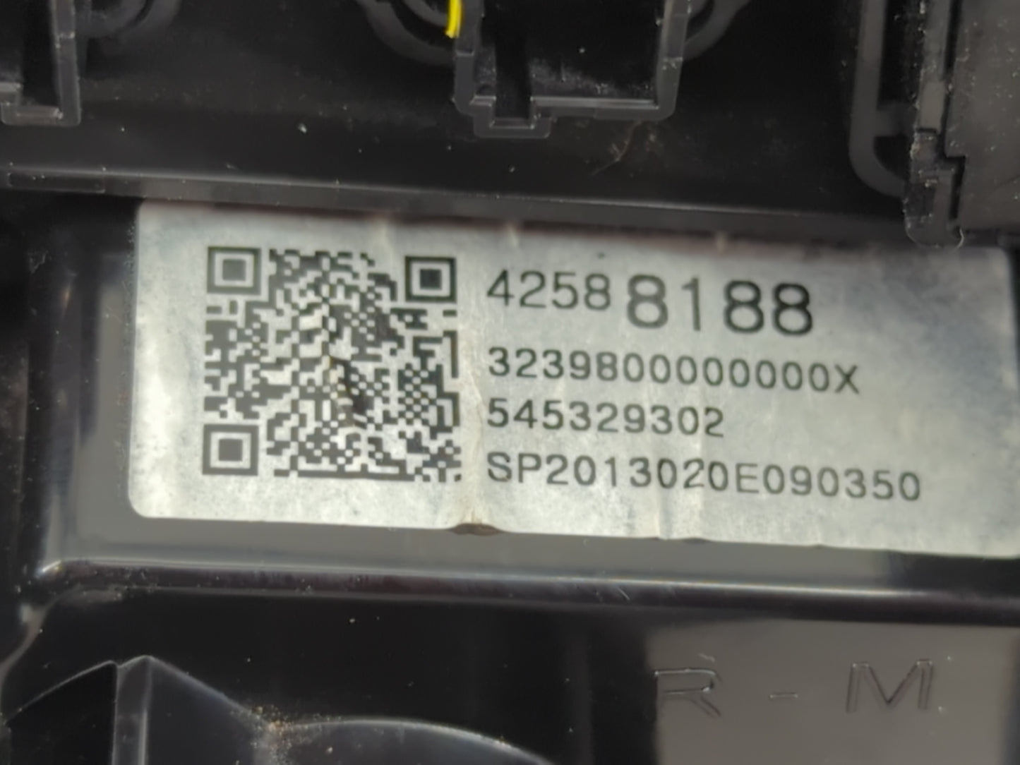 2017-2021 Chevrolet Trax Climate Control Module Temperature AC/Heater Replacement P/N:42588188 Fits Fits 2017 2018 2019 2020