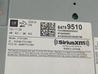 2021 Chevrolet Trax Radio AM FM Cd Player Receiver Replacement P/N:84799510 Fits OEM Used Auto Parts - Oemusedautoparts1.com