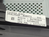 2021 Chevrolet Trax Radio AM FM Cd Player Receiver Replacement P/N:84785809 Fits OEM Used Auto Parts - Oemusedautoparts1.com