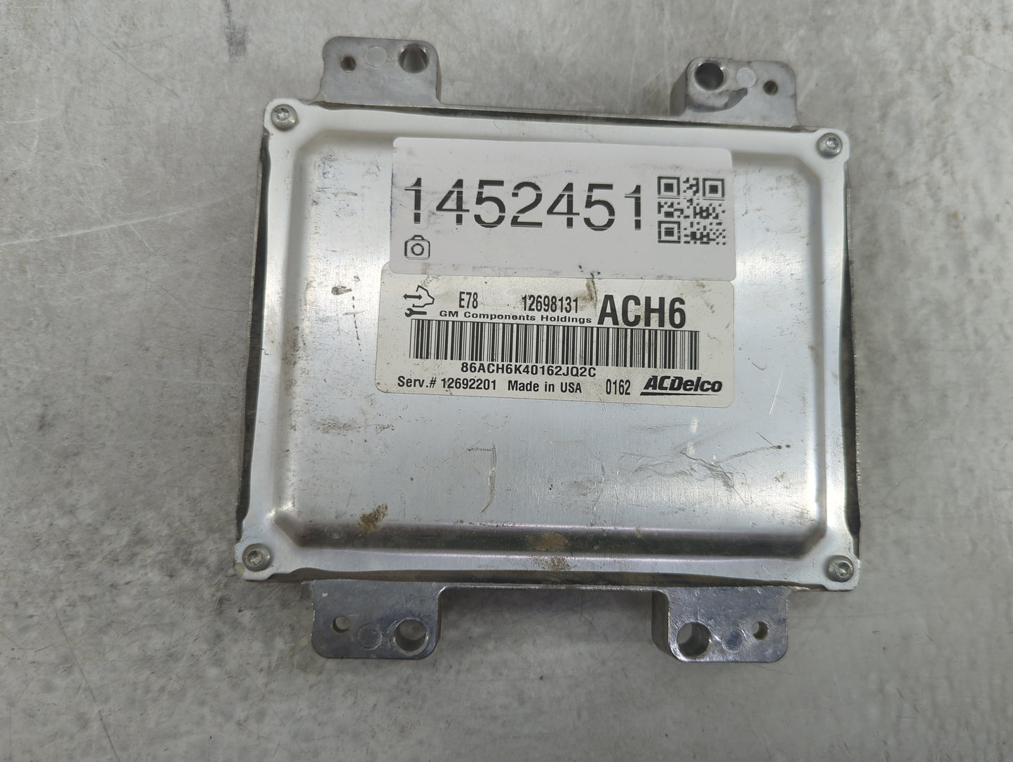 2017-2021 Chevrolet Trax PCM Engine Control Computer ECU ECM PCU OEM P/N:12698131 12692201 Fits Fits 2017 2018 2019 2020 202
