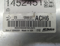 2017-2021 Chevrolet Trax PCM Engine Control Computer ECU ECM PCU OEM P/N:12698131 12692201 Fits Fits 2017 2018 2019 2020 202