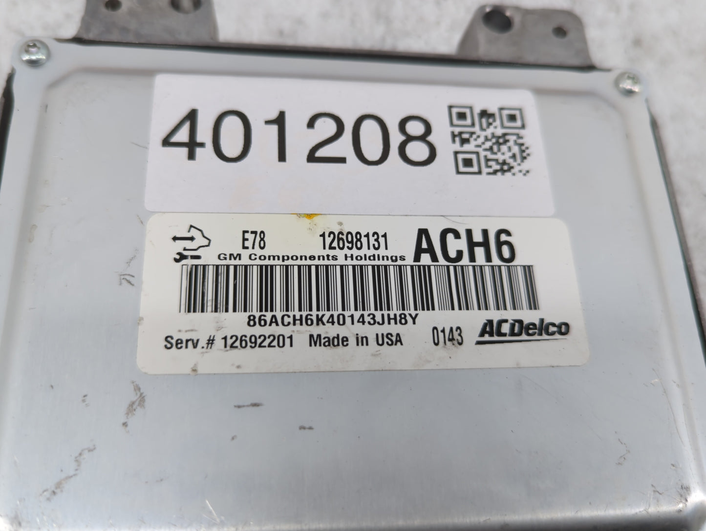 2017-2018 Chevrolet Trax PCM Engine Control Computer ECU ECM PCU OEM P/N:12692201 12679097, 12685776 Fits Fits 2017 2018 201