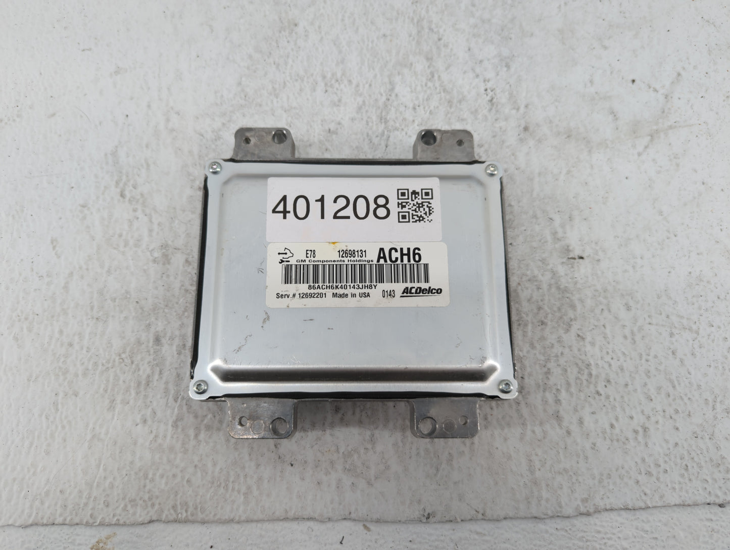 2017-2018 Chevrolet Trax PCM Engine Control Computer ECU ECM PCU OEM P/N:12692201 12679097, 12685776 Fits Fits 2017 2018 201