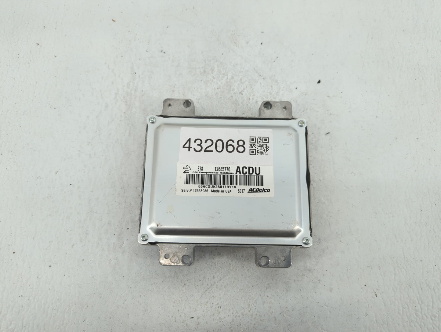 2017-2021 Chevrolet Trax PCM Engine Control Computer ECU ECM PCU OEM P/N:12692201 12679097 Fits Fits 2017 2018 2019 2020 202