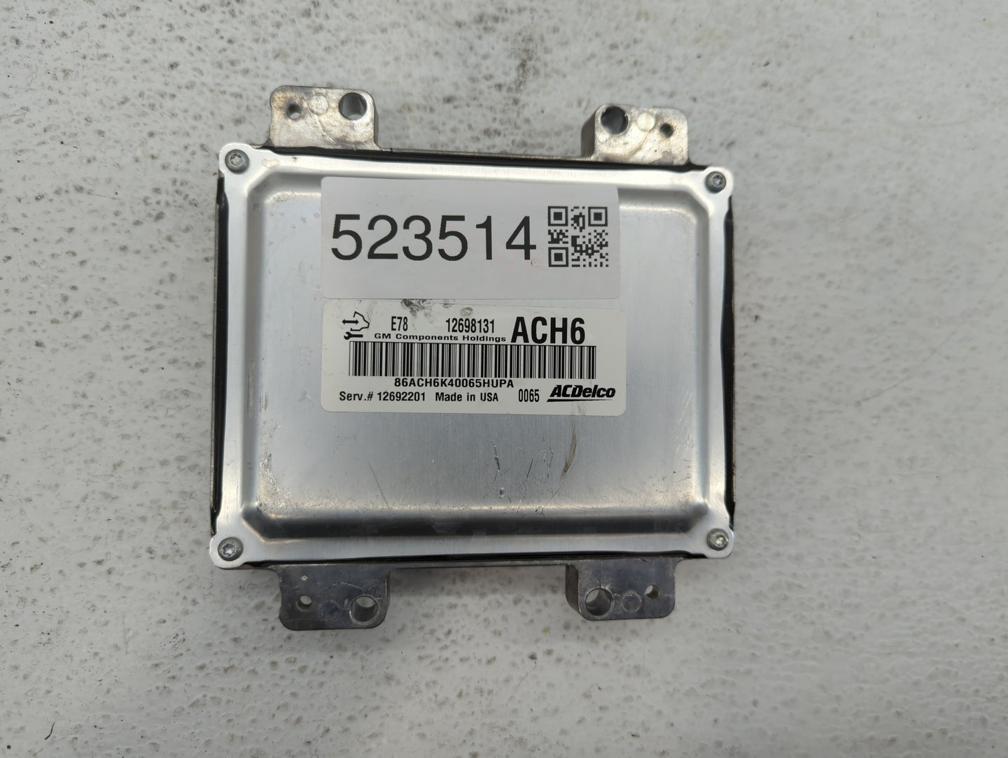 2017-2021 Chevrolet Trax PCM Engine Control Computer ECU ECM PCU OEM P/N:12692201 12698131 Fits Fits 2017 2018 2019 2020 202