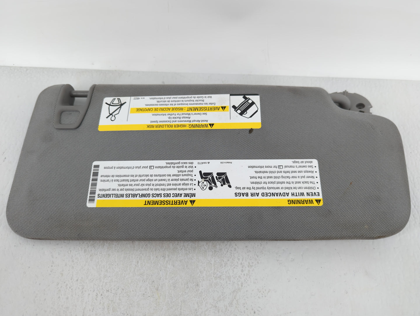 2017-2021 Chevrolet Trax Sun Visor Shade Replacement Driver Left Mirror Fits Fits 2017 2018 2019 2020 2021 OEM Used Auto Par