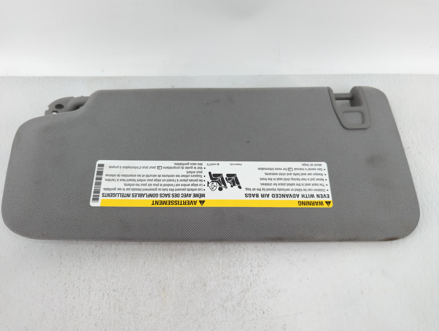 2017-2021 Chevrolet Trax Sun Visor Shade Replacement Passenger Right Mirror Fits Fits 2017 2018 2019 2020 2021 OEM Used Auto