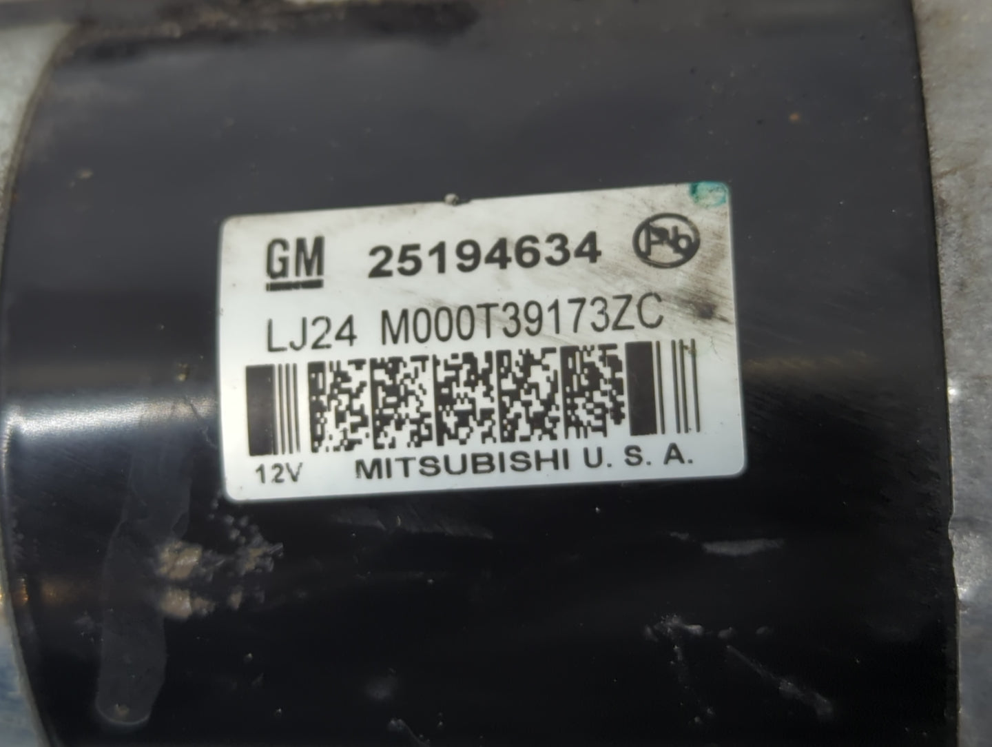2013-2021 Chevrolet Trax Car Starter Motor Solenoid OEM P/N:25194634 Fits OEM Used Auto Parts - Oemusedautoparts1.com