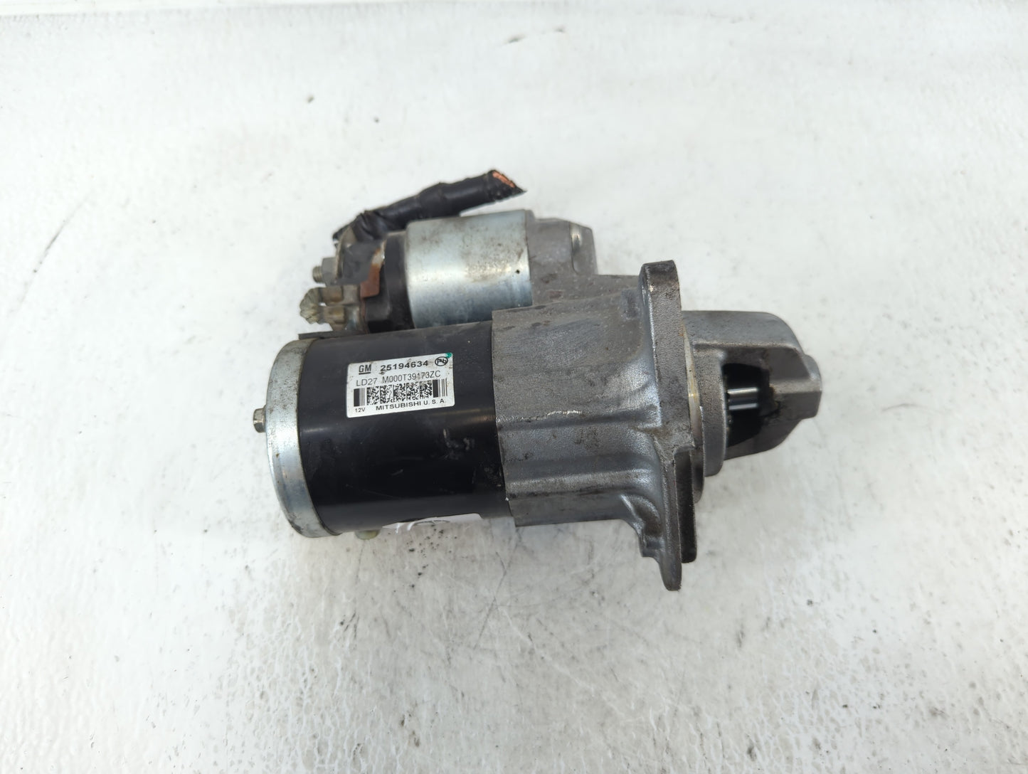 2013-2021 Chevrolet Trax Car Starter Motor Solenoid OEM P/N:M000T39173ZC 25194634 Fits OEM Used Auto Parts - Oemusedautopart
