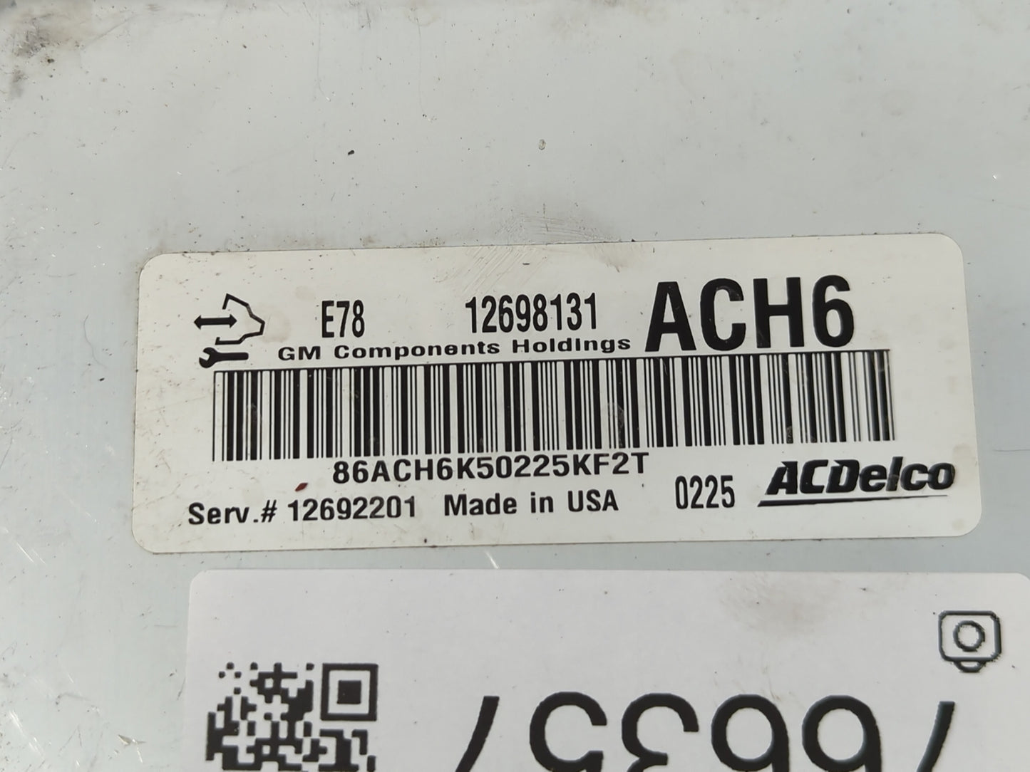 2017-2021 Chevrolet Trax PCM Engine Control Computer ECU ECM PCU OEM P/N:12698131 Fits Fits 2017 2018 2019 2020 2021 OEM Use