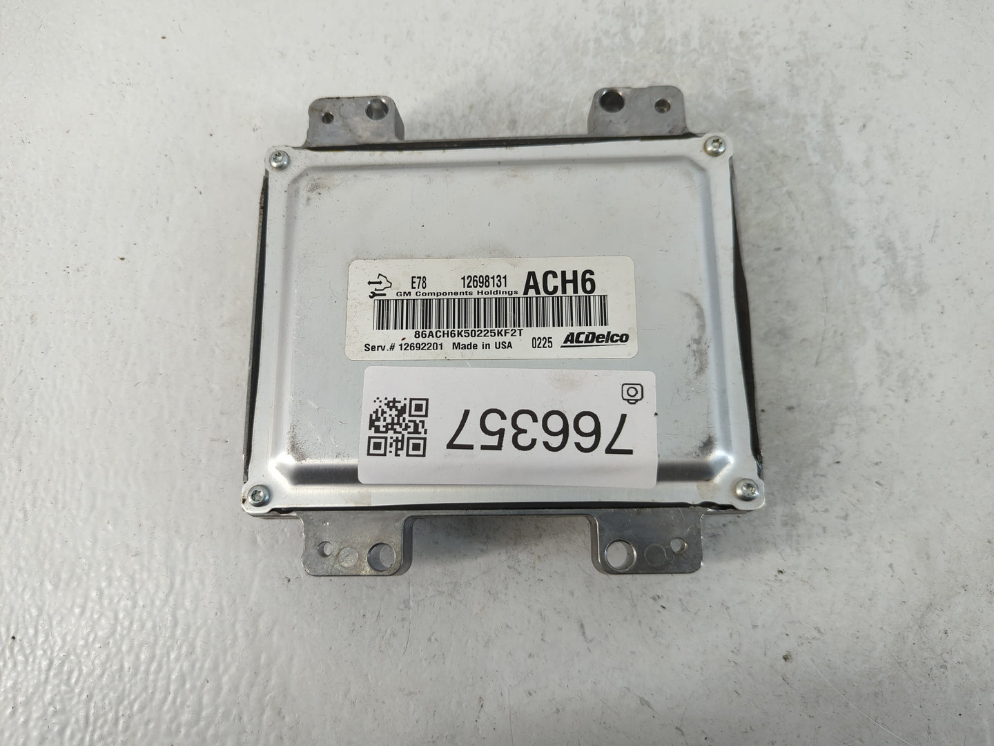 2017-2021 Chevrolet Trax PCM Engine Control Computer ECU ECM PCU OEM P/N:12698131 Fits Fits 2017 2018 2019 2020 2021 OEM Use