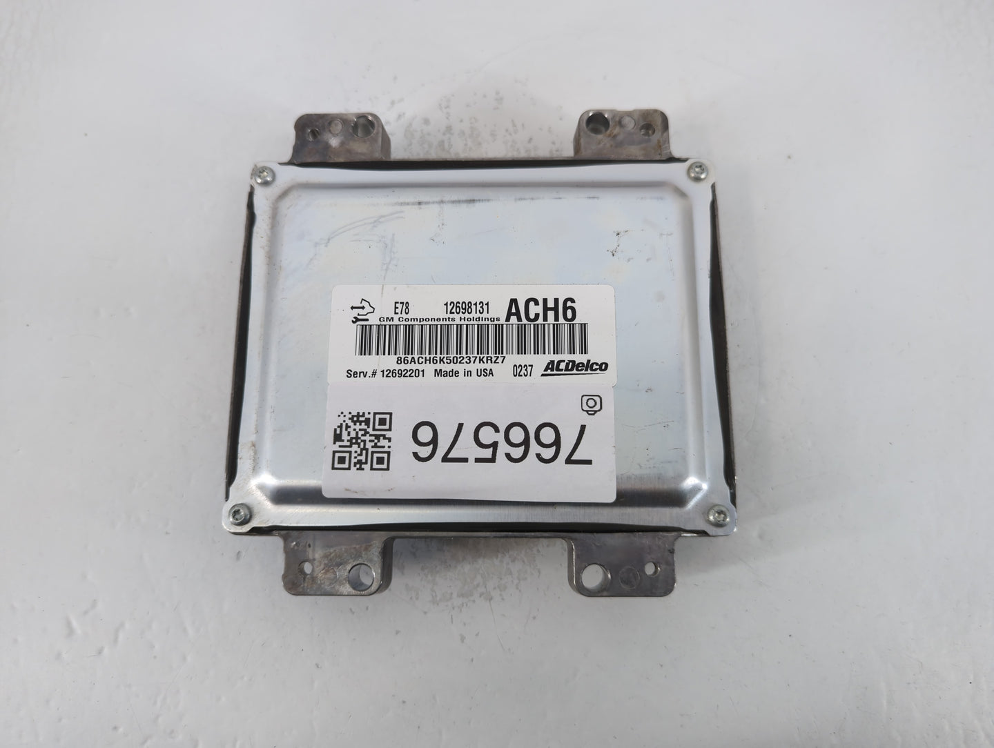 2017-2021 Chevrolet Trax PCM Engine Control Computer ECU ECM PCU OEM P/N:12698131 Fits Fits 2017 2018 2019 2020 2021 OEM Use