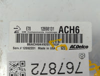 2017-2021 Chevrolet Trax PCM Engine Control Computer ECU ECM PCU OEM P/N:12698131 Fits Fits 2017 2018 2019 2020 2021 OEM Use