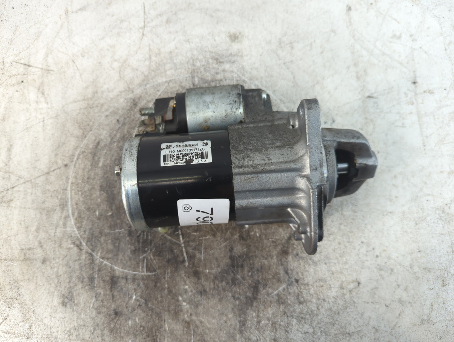 2013-2021 Chevrolet Trax Car Starter Motor Solenoid OEM P/N:M000T39173ZC 25194634 Fits OEM Used Auto Parts - Oemusedautopart