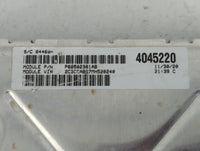 2020-2022 Chrysler 300 PCM Engine Control Computer ECU ECM PCU OEM P/N:P68502381AB 68434924AA Fits Fits 2020 2021 2022 OEM U