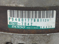 2011-2022 Chrysler 300 Alternator Replacement Generator Charging Assembly Engine OEM P/N:MX421000-7042 P04801778AI Fits OEM 