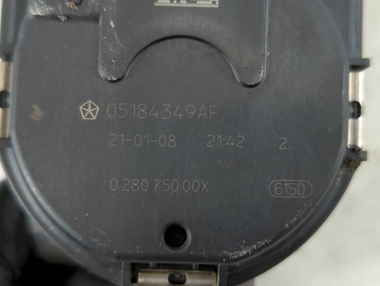 2011-2022 Chrysler 300 Throttle Body P/N:0 280 750 00X 05184349AF Fits OEM Used Auto Parts - Oemusedautoparts1.com
