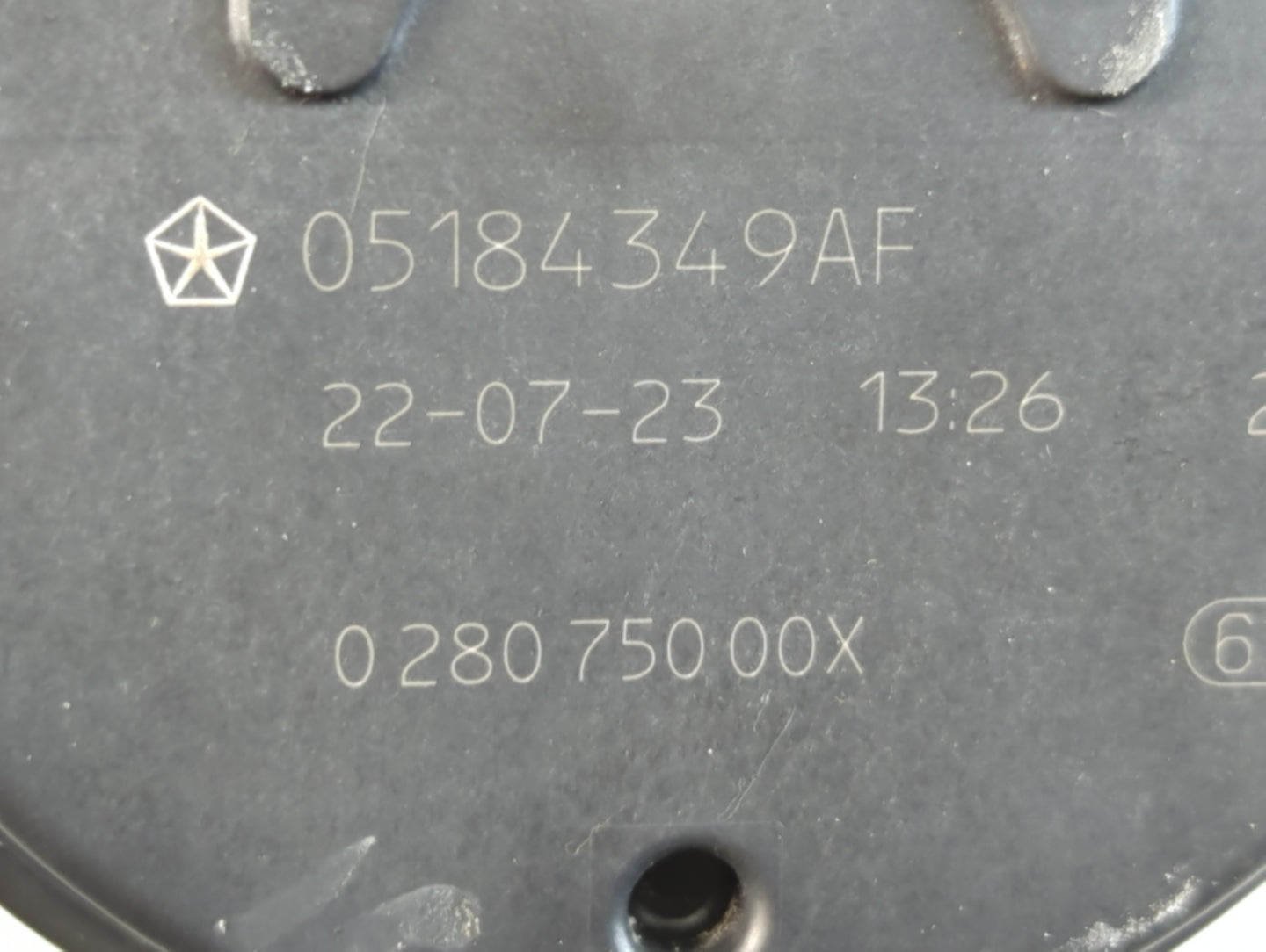 2011-2022 Chrysler 300 Throttle Body P/N:0 280 750 00X 05184349AF Fits OEM Used Auto Parts - Oemusedautoparts1.com