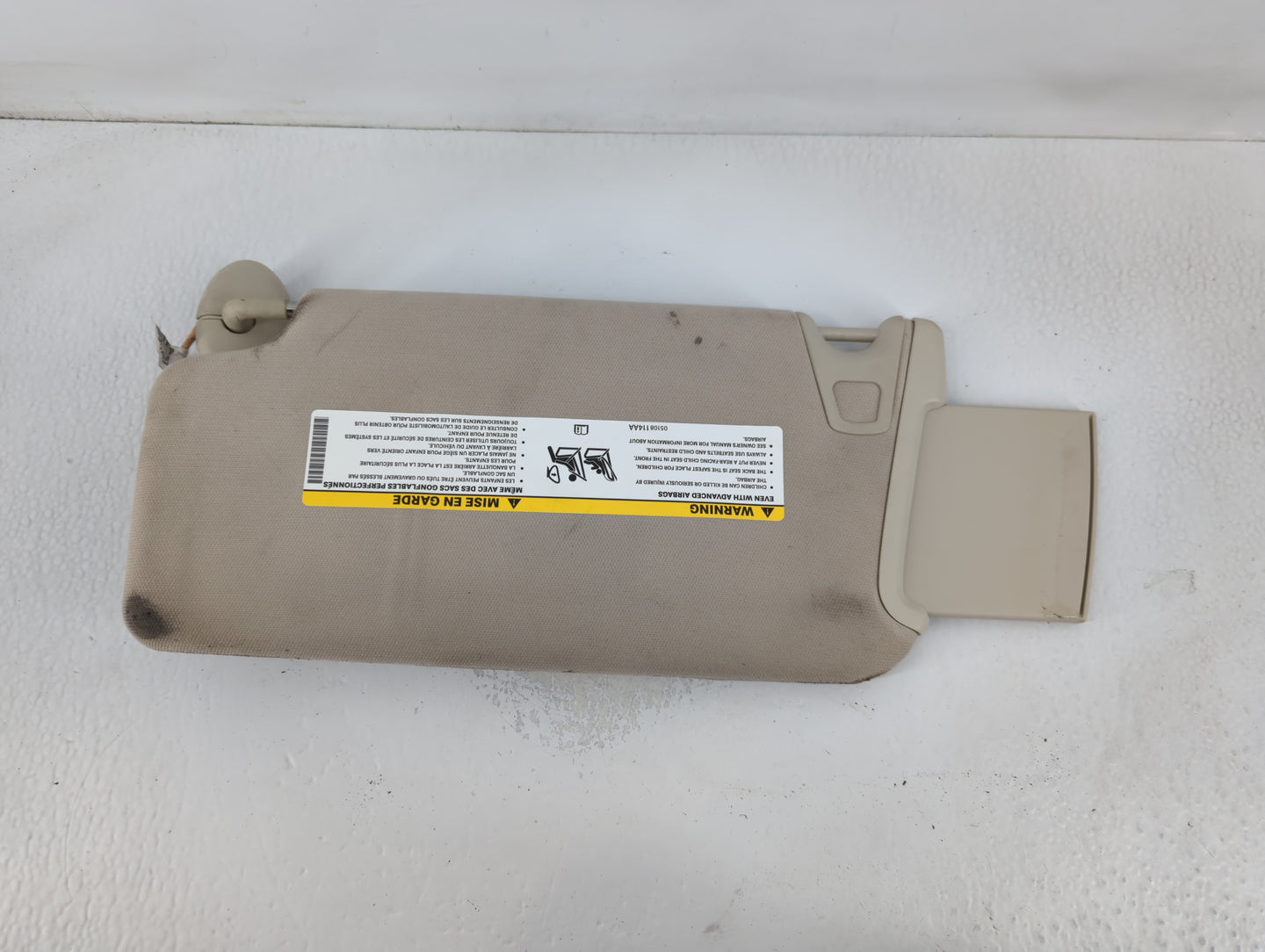 2015-2022 Chrysler 300 Sun Visor Shade Replacement Passenger Right Mirror Fits Fits 2015 2016 2017 2018 2019 2020 2021 2022 