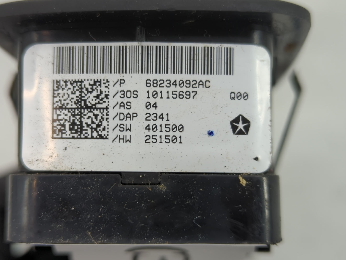 2017-2022 Chrysler Pacifica Master Power Window Switch Replacement Driver Side Left P/N:68234092AC Fits OEM Used Auto Parts 