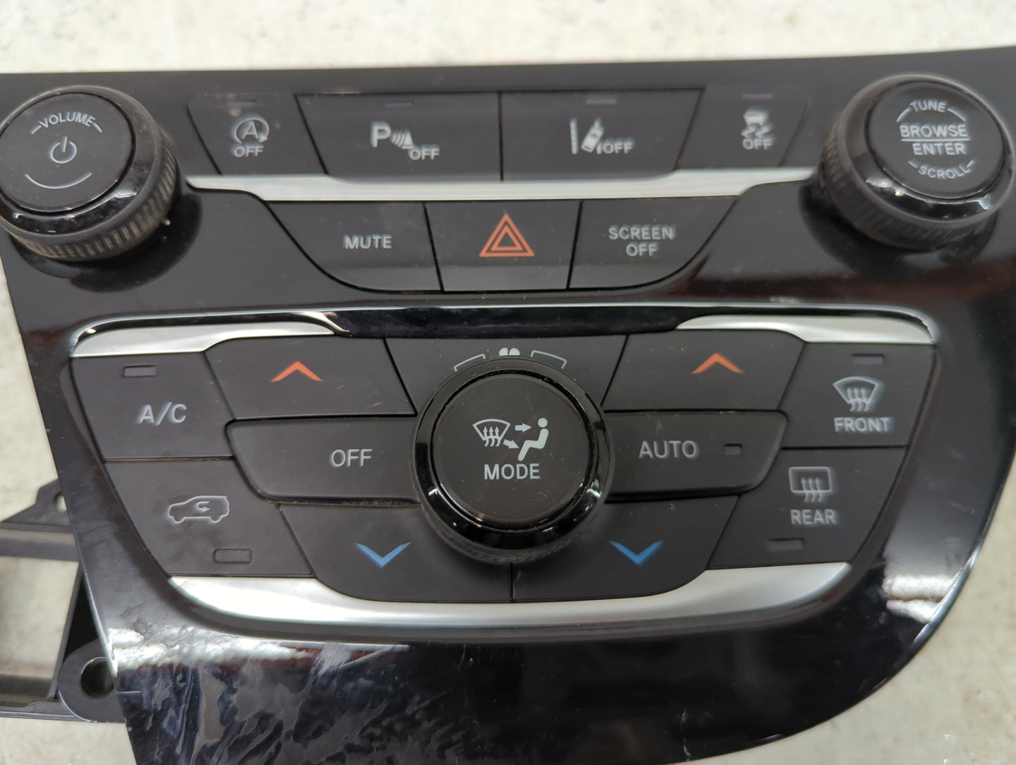 2021-2022 Chrysler Pacifica Climate Control Module Temperature AC/Heater Replacement P/N:P6XY191X8AA T270110430 Fits OEM Use