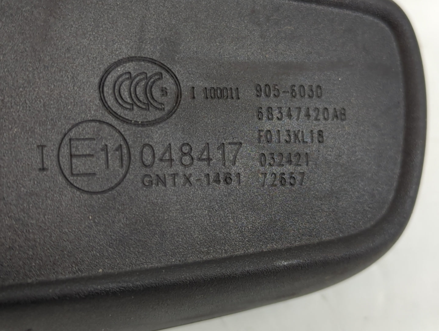 2021 Chrysler Voyager Interior Rear View Mirror Replacement OEM P/N:E11048417 Fits OEM Used Auto Parts - Oemusedautoparts1.c