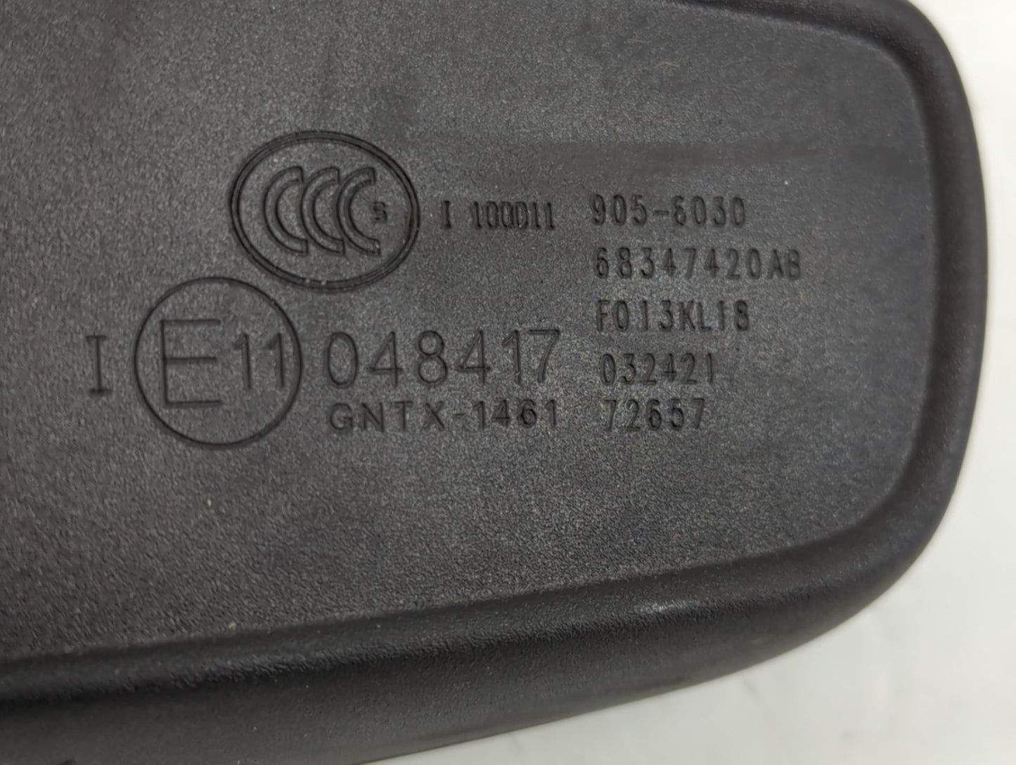 2021 Chrysler Voyager Interior Rear View Mirror Replacement OEM P/N:E11048417 Fits OEM Used Auto Parts - Oemusedautoparts1.c