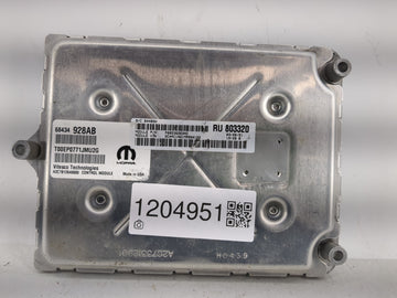 2021-2022 Chrysler Voyager PCM Engine Control Computer ECU ECM PCU OEM P/N:68434 928AB Fits Fits 2020 2021 2022 OEM Used Aut