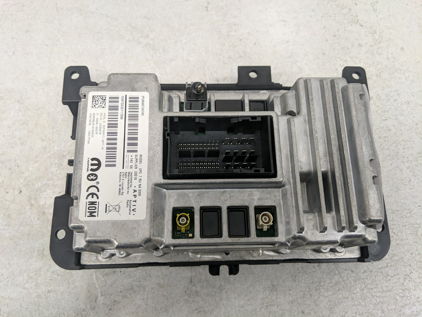 2021 Chrysler Voyager Radio AM FM Cd Player Receiver Replacement P/N:3432A-0069TR Fits OEM Used Auto Parts - Oemusedautopart