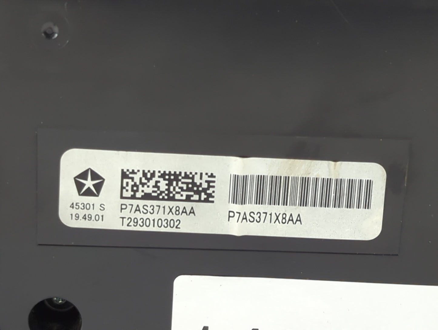 2021-2022 Chrysler Voyager Climate Control Module Temperature AC/Heater Replacement P/N:P7AS371X8AA Fits Fits 2021 2022 OEM 