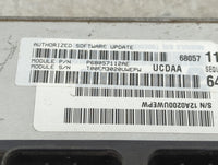 2021-2022 Chrysler Voyager PCM Engine Control Computer ECU ECM PCU OEM P/N:P68057112AE Fits Fits 2020 2021 2022 OEM Used Aut