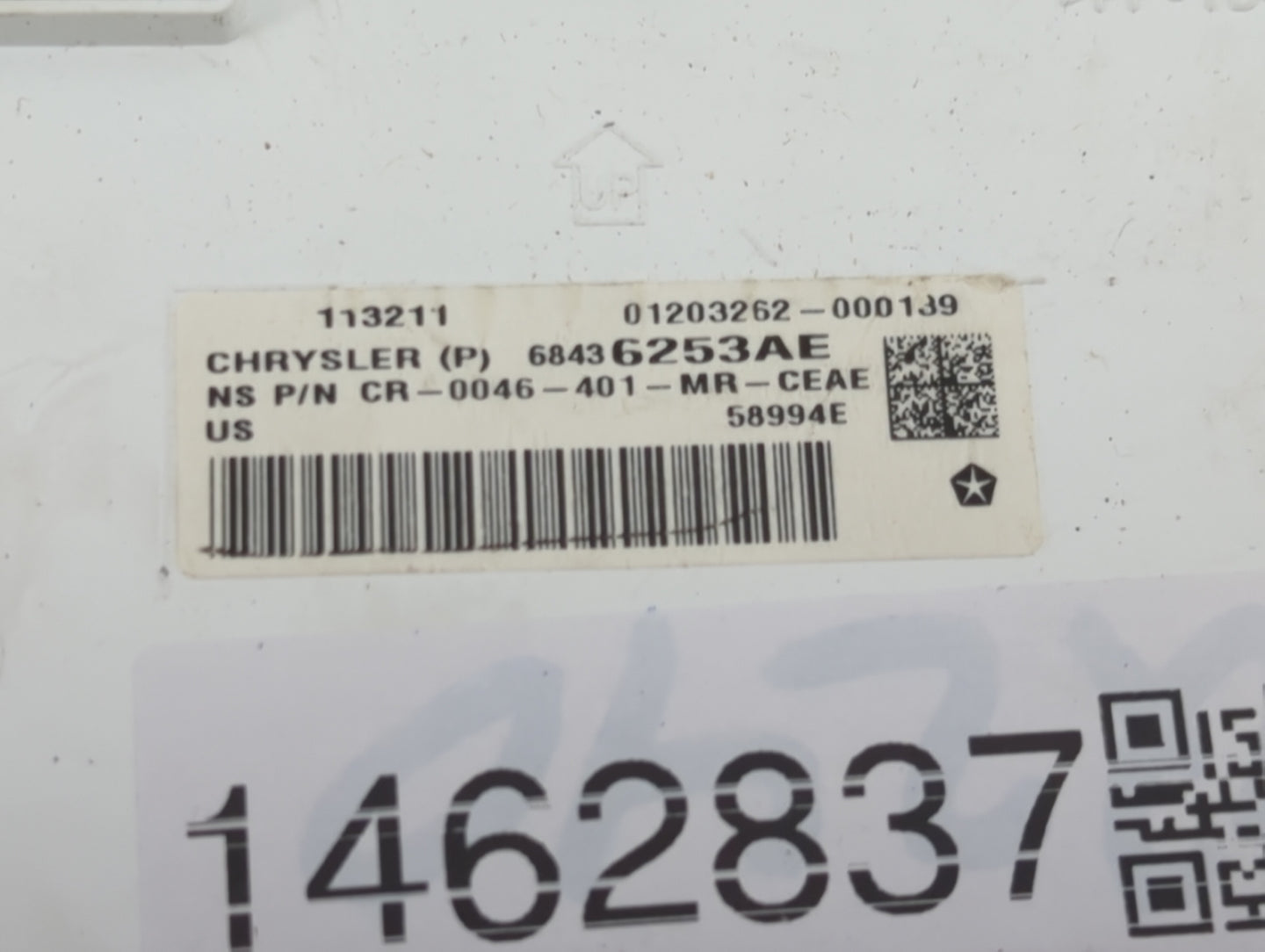 2021 Chrysler Voyager Instrument Cluster Speedometer Gauges P/N:68436253AE CR-0046-401-MR-CEAE Miles: Fits OEM Used Auto Par