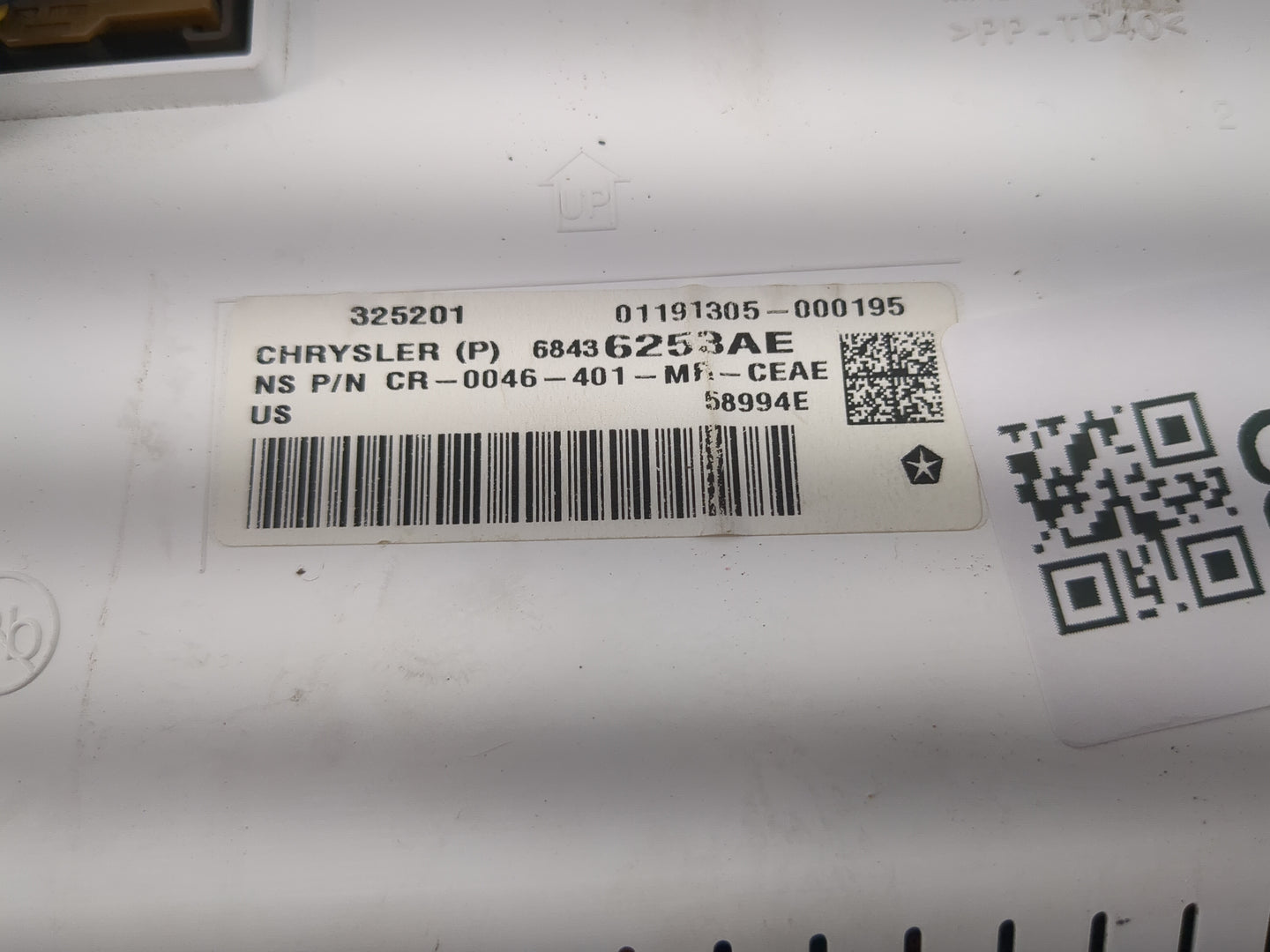 2021 Chrysler Voyager Instrument Cluster Speedometer Gauges P/N:68436253AE CR-0046-401-MF-CEAE Miles: Fits OEM Used Auto Par