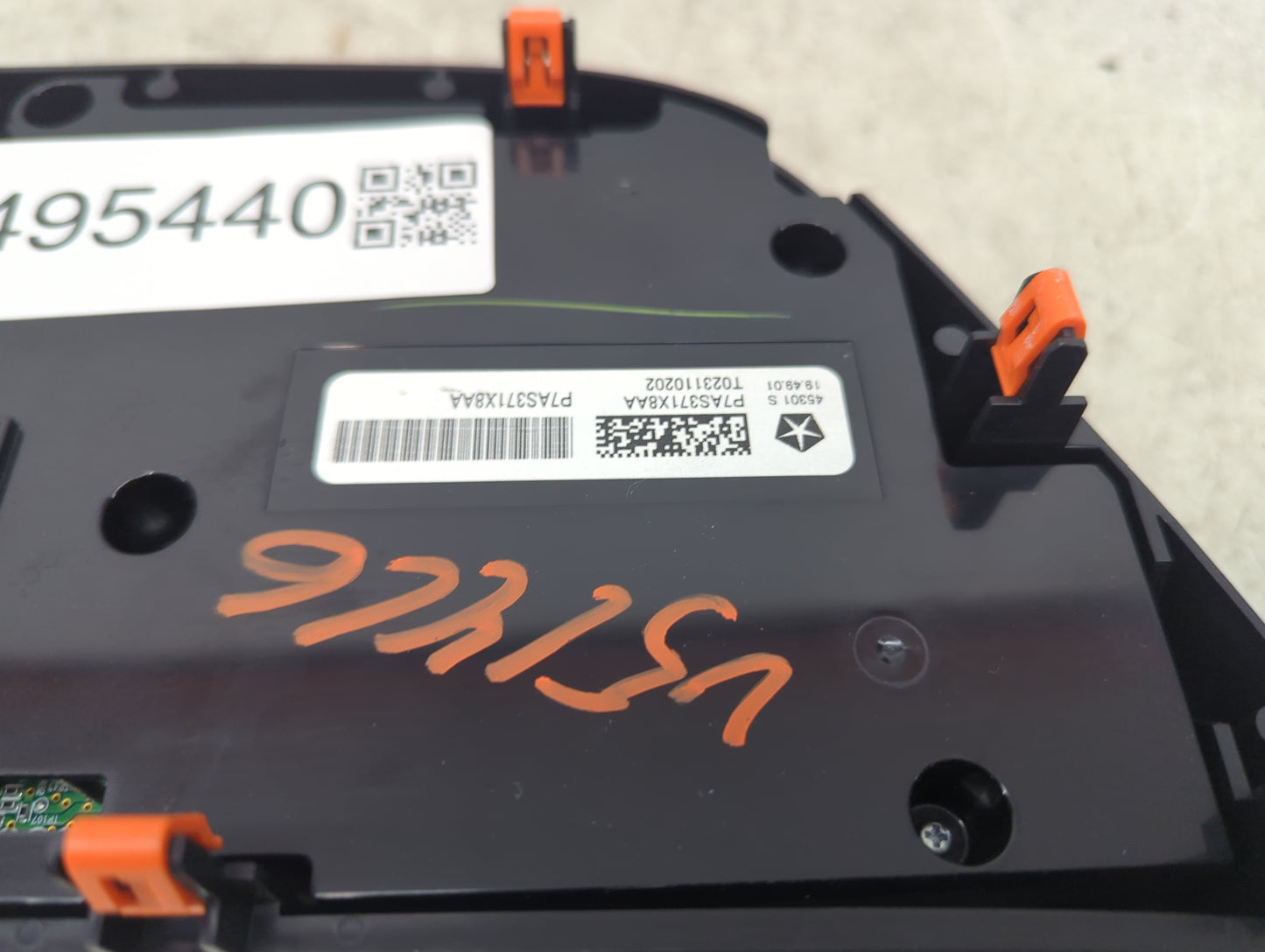 2021-2022 Chrysler Voyager Climate Control Module Temperature AC/Heater Replacement P/N:P7AS371X8AA 45301 S Fits Fits 2021 2