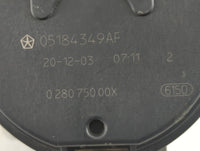 2020-2022 Chrysler Voyager Throttle Body P/N:0 280 750 00X 05184349AC Fits OEM Used Auto Parts - Oemusedautoparts1.com