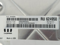 2021-2022 Chrysler Voyager PCM Engine Control Computer ECU ECM PCU OEM P/N:P68496650AI 68434928AA Fits Fits 2020 2021 2022 O