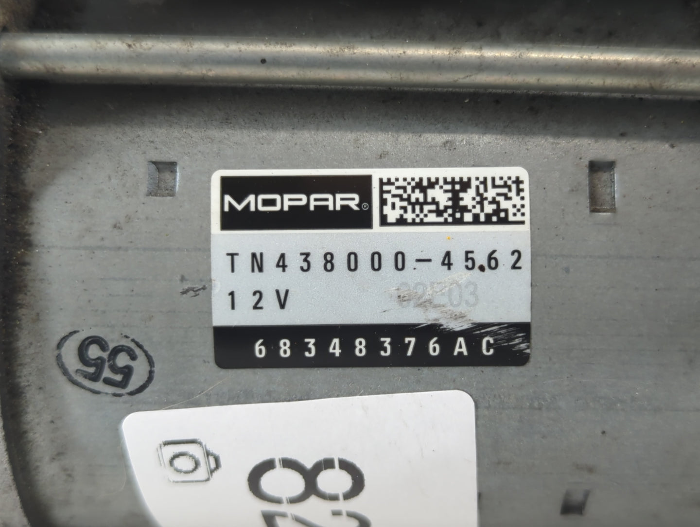 2020-2022 Chrysler Voyager Car Starter Motor Solenoid OEM P/N:68348376AC TN438000-4562 Fits Fits 2017 2018 2019 2020 2021 20