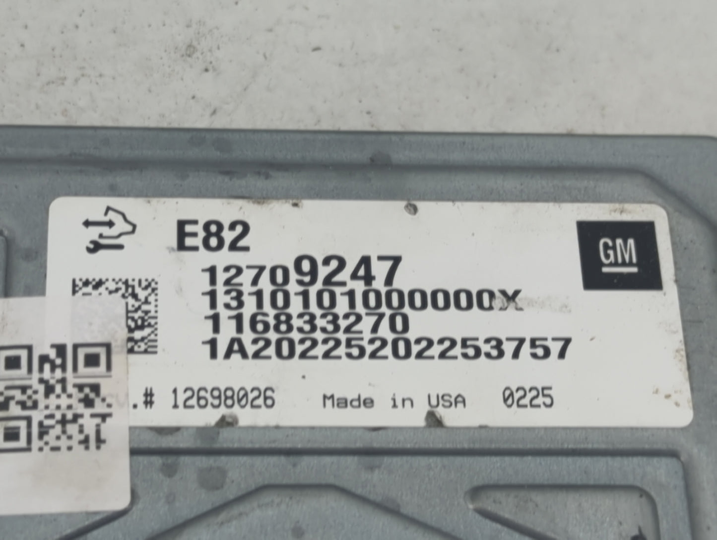 2018-2022 Chevrolet Traverse PCM Engine Control Computer ECU ECM PCU OEM P/N:12709247 Fits Fits 2016 2017 2018 2019 2020 202