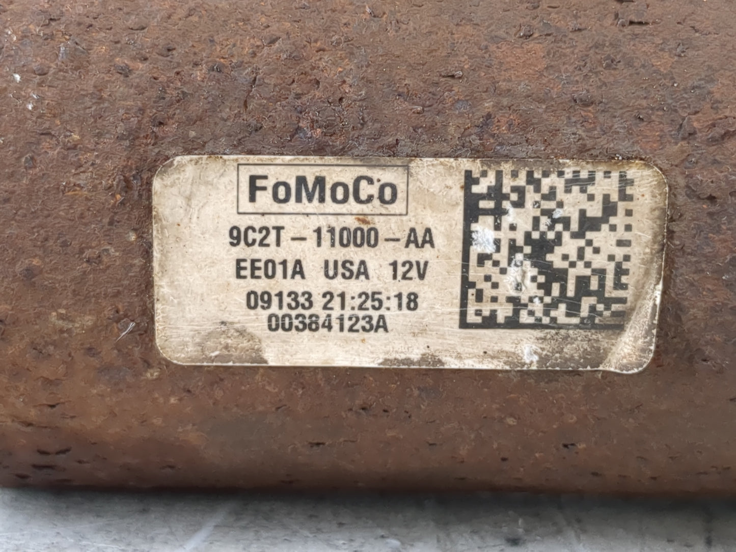 2017-2022 Dodge Challenger Car Starter Motor Solenoid OEM P/N:9C2T-11000-AA Fits OEM Used Auto Parts - Oemusedautoparts1.com