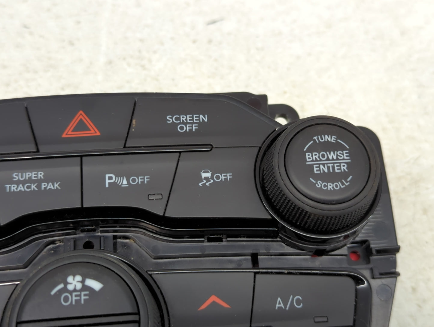 2021 Dodge Challenger Climate Control Module Temperature AC/Heater Replacement P/N:68293608AE 6TD481X8AA Fits OEM Used Auto 