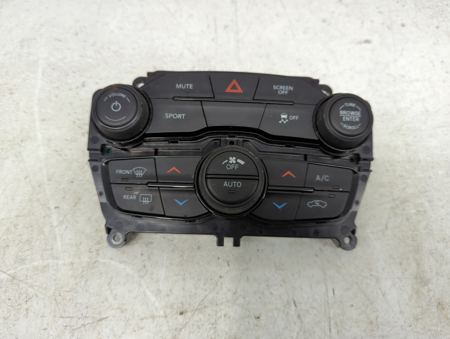 2019-2022 Dodge Challenger Climate Control Module Temperature AC/Heater Replacement P/N:68293606AE Fits Fits 2019 2020 2021 