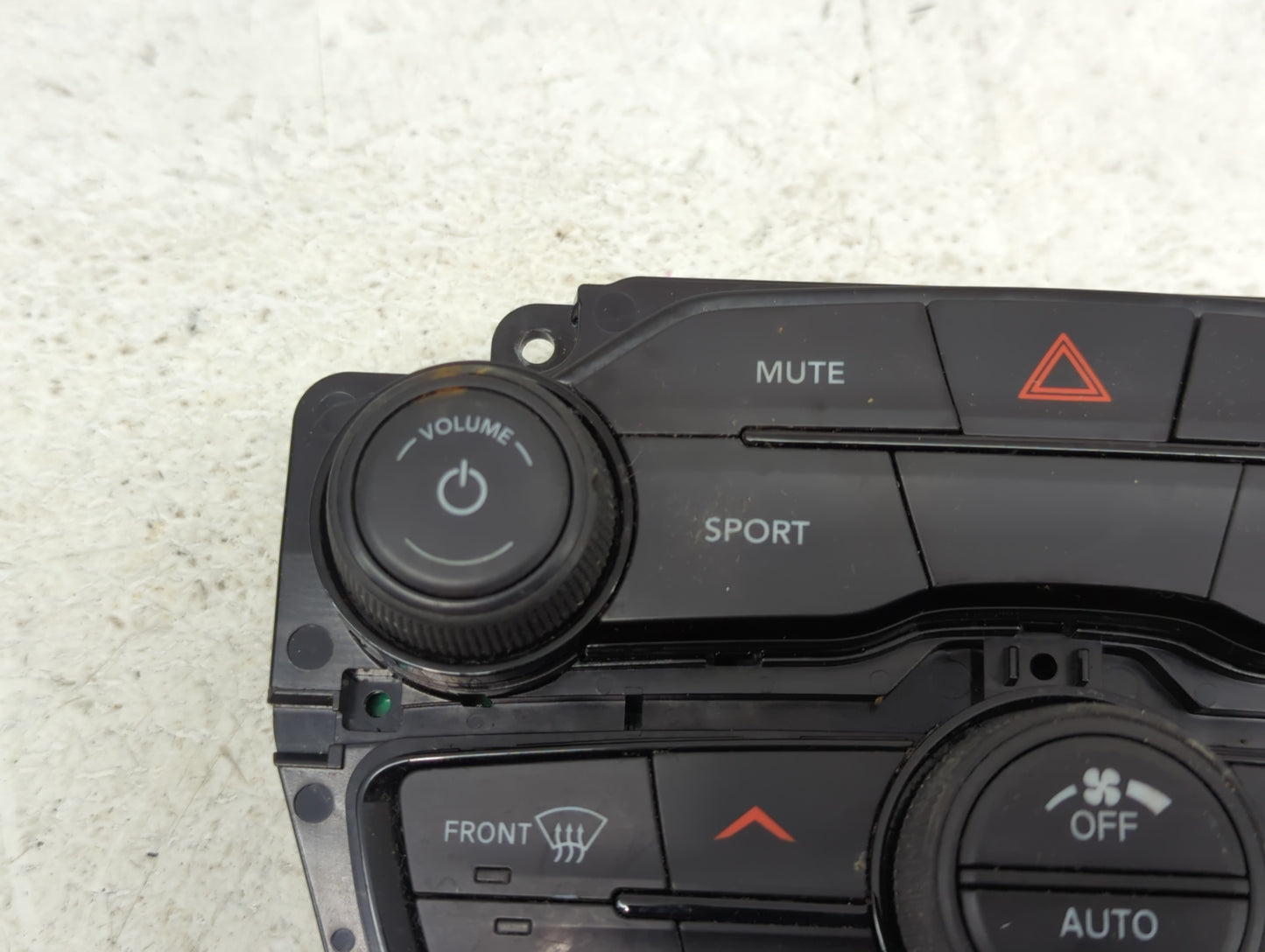 2019-2022 Dodge Challenger Climate Control Module Temperature AC/Heater Replacement P/N:68293606AE Fits Fits 2019 2020 2021 