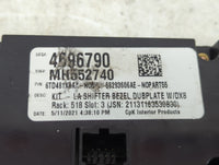 2019-2022 Dodge Challenger Climate Control Module Temperature AC/Heater Replacement P/N:68293606AE Fits Fits 2019 2020 2021 
