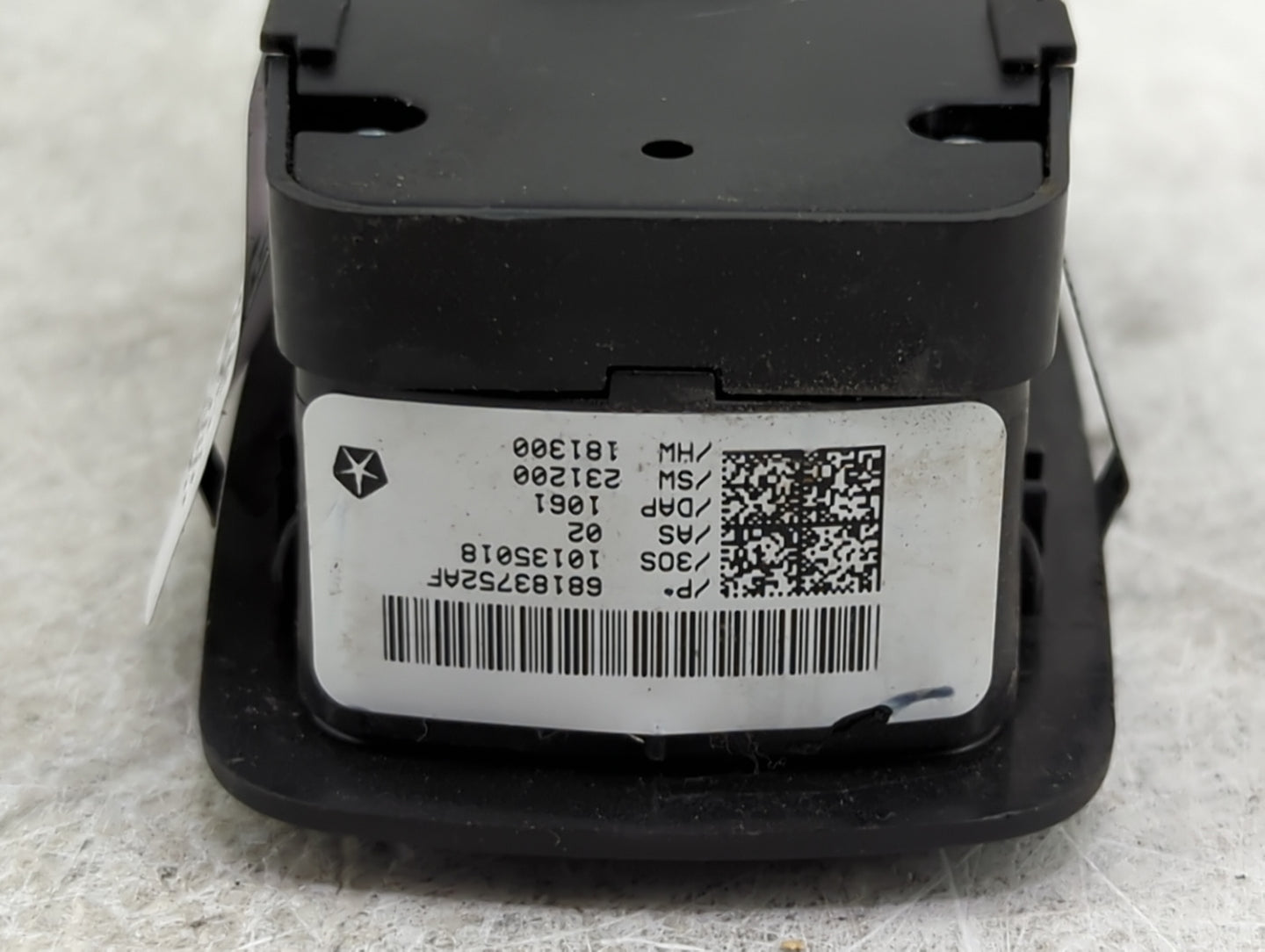 2015-2022 Dodge Challenger Master Power Window Switch Replacement Driver Side Left P/N:68183752AF Fits OEM Used Auto Parts -