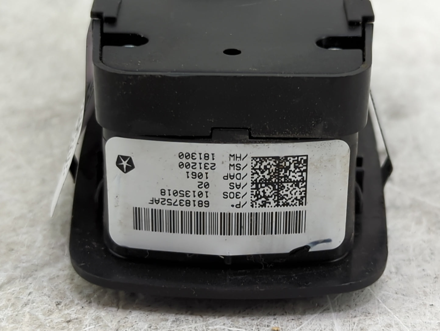 2015-2022 Dodge Challenger Master Power Window Switch Replacement Driver Side Left P/N:68183752AF Fits OEM Used Auto Parts -