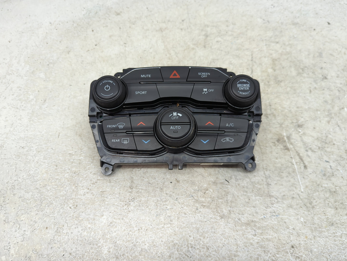 2021 Dodge Challenger Climate Control Module Temperature AC/Heater Replacement P/N:68293606AE 6TD481X8AA Fits OEM Used Auto 